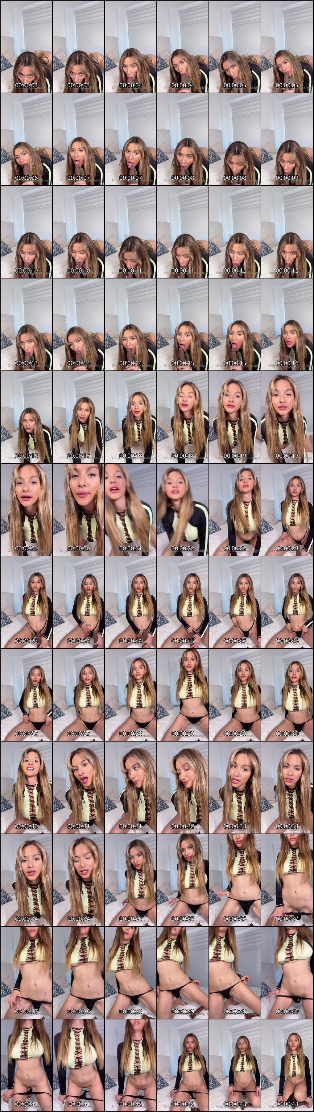 OnlyFans颜值爆表巨乳肥臀欧美博主JackieBabyGirl合集火辣曲线诱惑直击灵魂欲火焚身