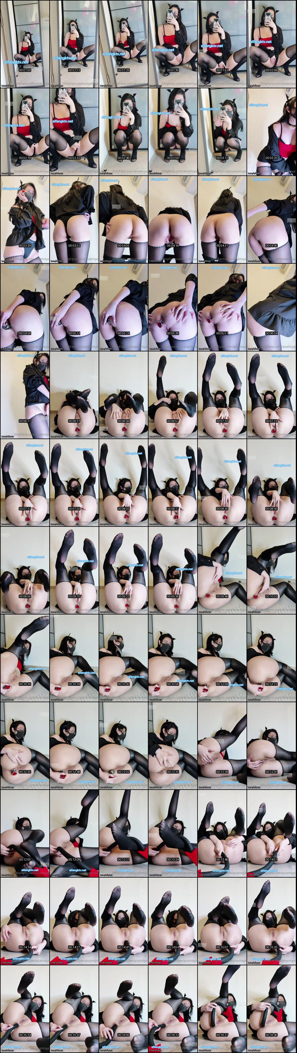 黑丝小恶魔网红奶咪OF福利狂欢_疯狂道具玩转后庭_欲罢不能的极致快感