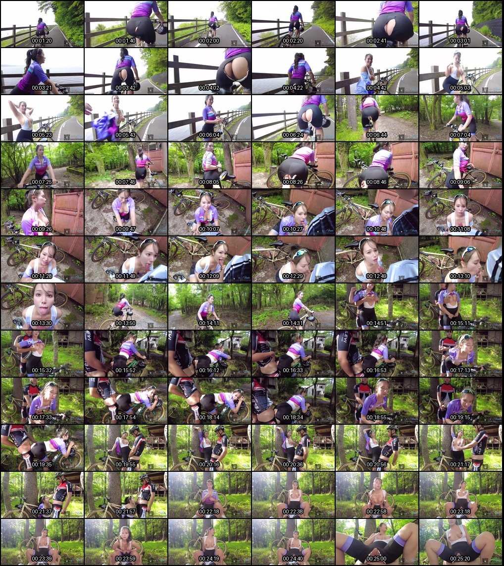 OnlyFans女神Naomii户外骑行狂野_自行车上被粉丝猛烈爆操颜射内射高潮喷涌