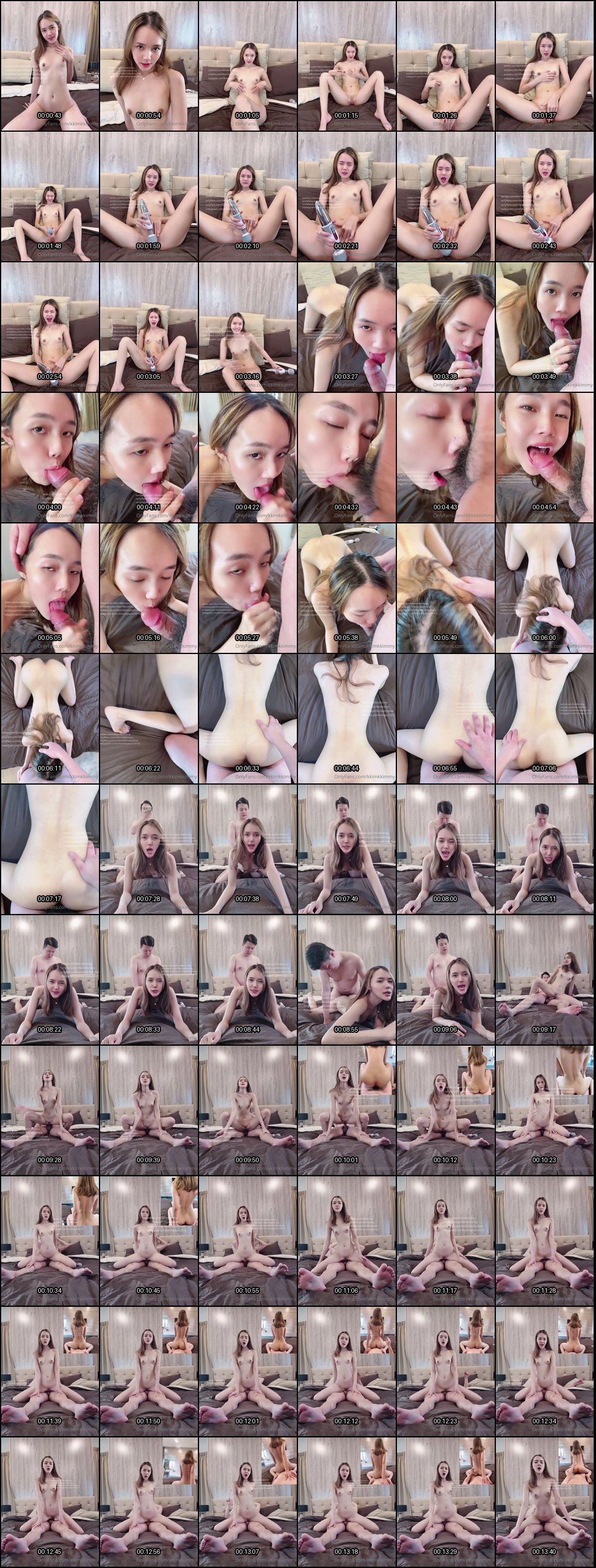 泰国170cm九头身甜美女神KK OnlyFans激情无套内射大长腿狂野高潮