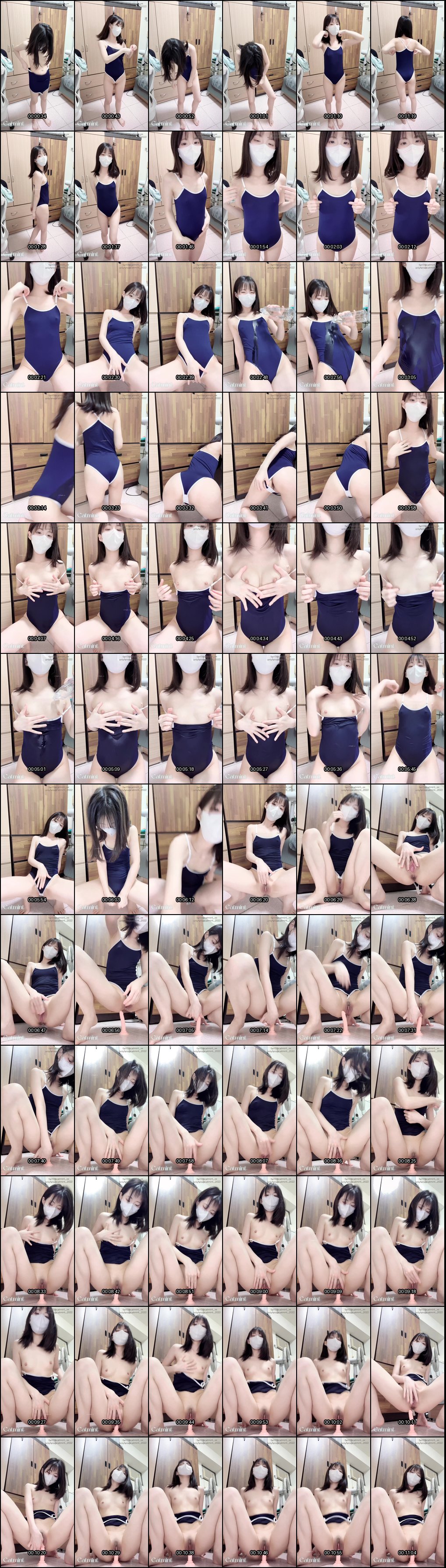 OnlyFans福利_台湾薄荷_catmint_贫乳嫩妹自慰白浆喷涌最新视频合集