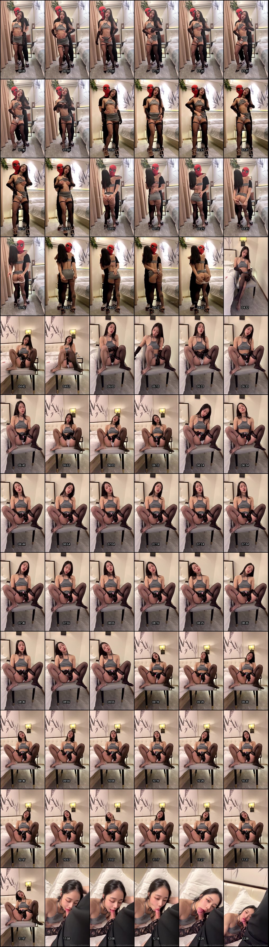 韩国高颜值健身模特TinaIsLove OnlyFans 7月最新大尺度性爱私拍系列