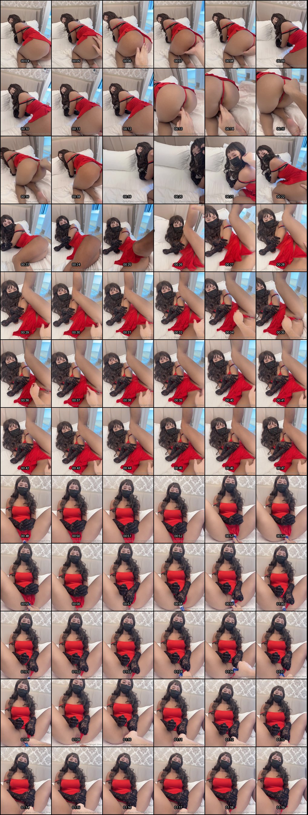 韩国高颜值健身模特TinaIsLove OnlyFans 7月最新大尺度性爱私拍系列_1