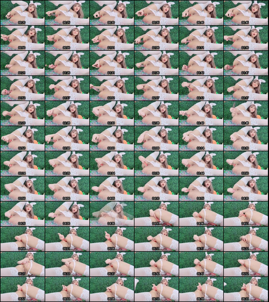 OnlyFans兔耳女仆白丝诱惑：kittyxkum假阳具模拟口交自慰