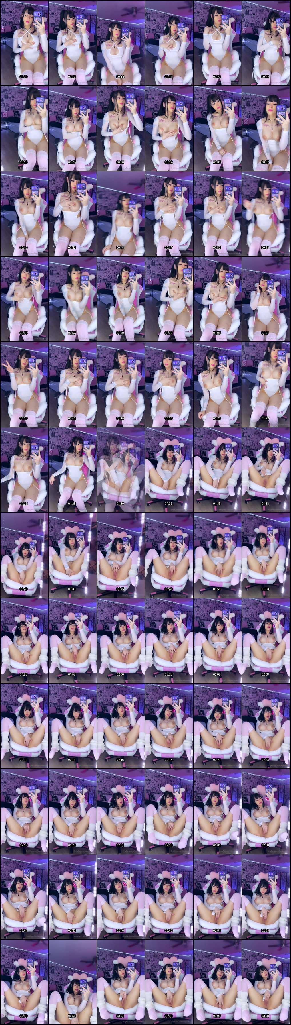 Evie Rain 性感诱惑系列第二弹：火辣真人表演