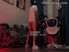 高质量博主第六弹：漆皮黑跟大腿靴诱惑秀