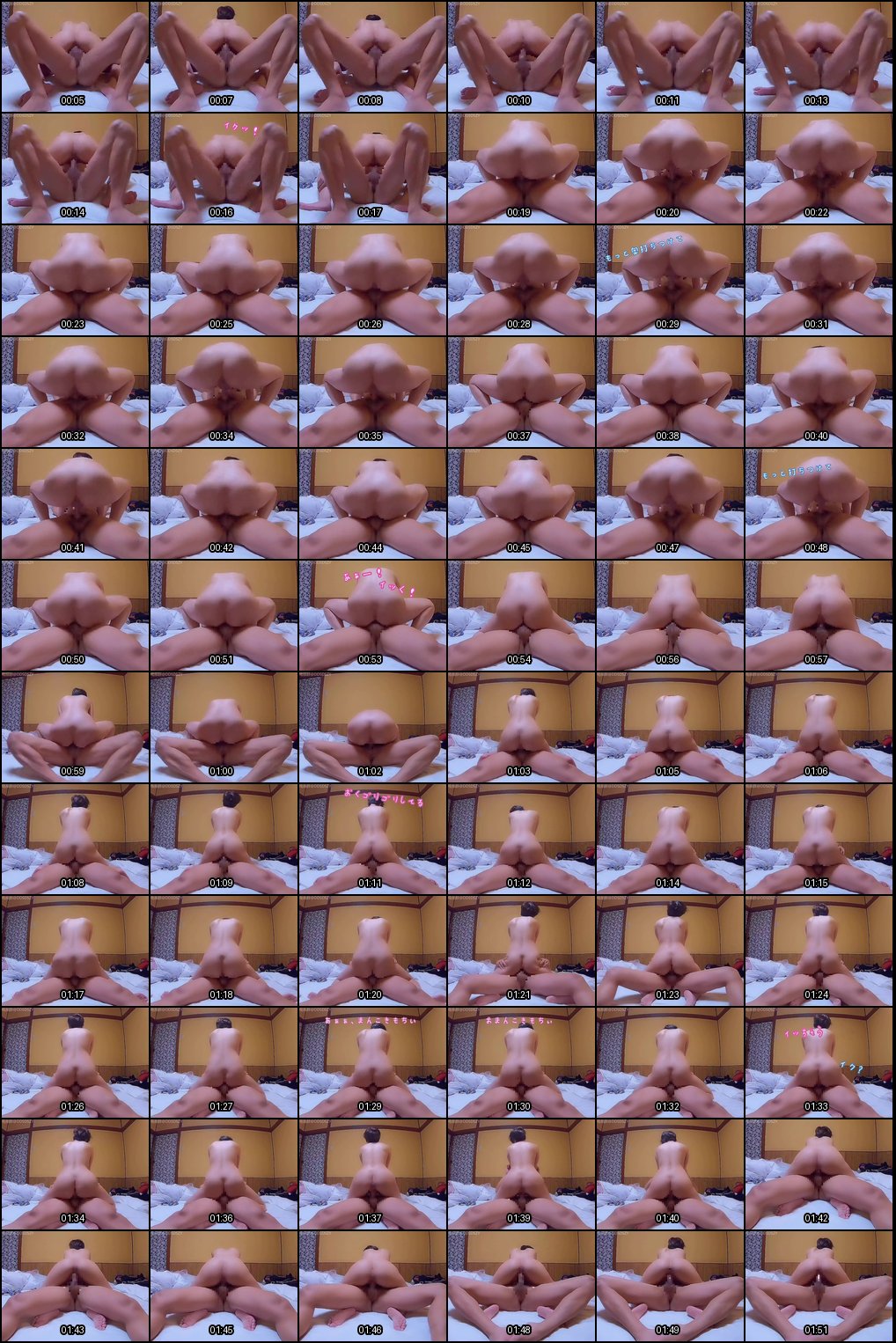 Myfans新人素人脸出中出狂欢！エロます视频合集5