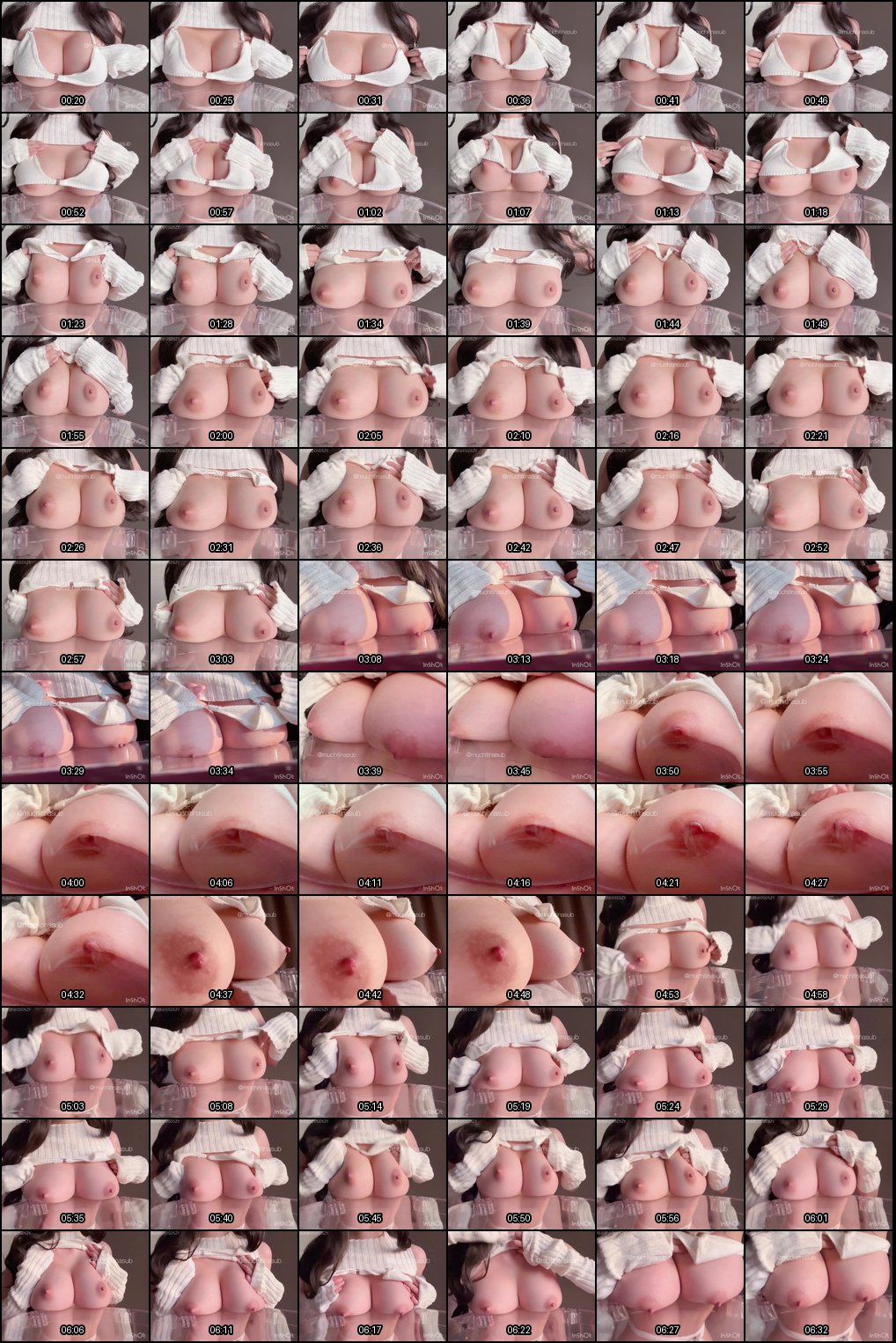 Muchi Tina MyFans订阅福利：极品美乳黑丝美臀调教啪啪诱惑