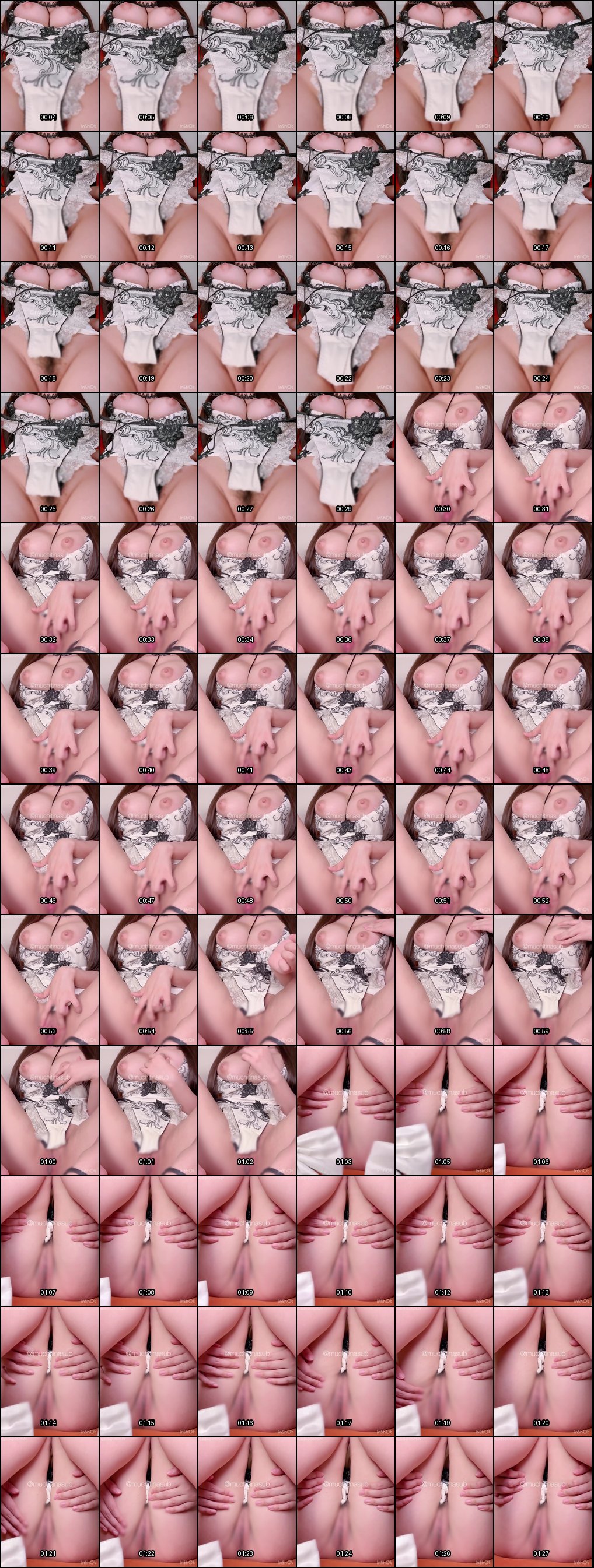 MyFans极品Muchi Tina黑丝美臀调教啪啪福利_1