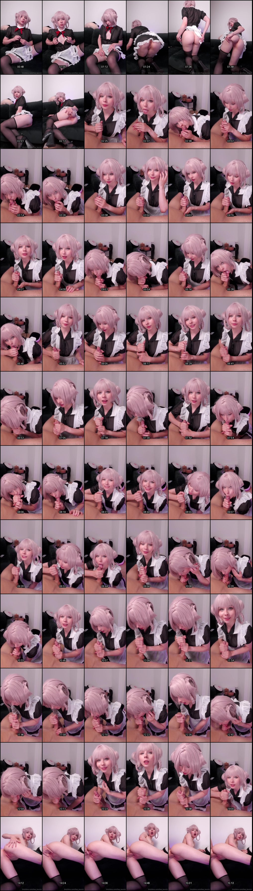 OnlyFans 屑魔女 Kovicki 诱惑三次元 NSFW 热辣视频