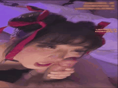 OnlyFans阿黑颜萝莉新作：神秘女忍者邀陌生男共枕，挑战40分钟不射精规则