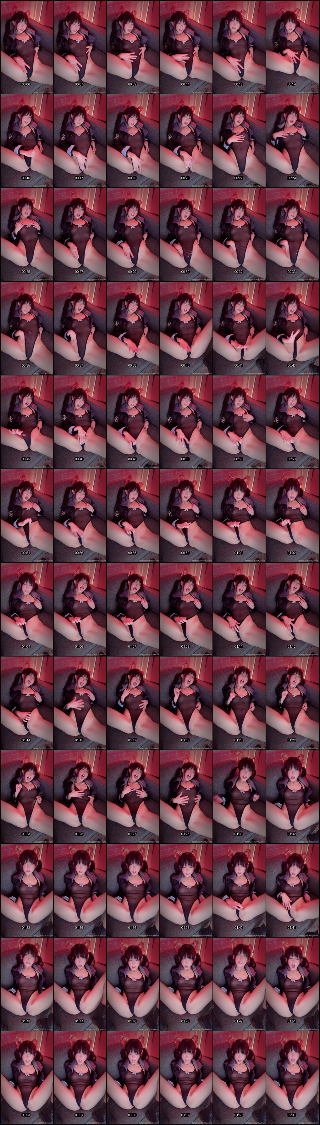 屑魔女Kittyxkum的三次元NSFW激情第二部