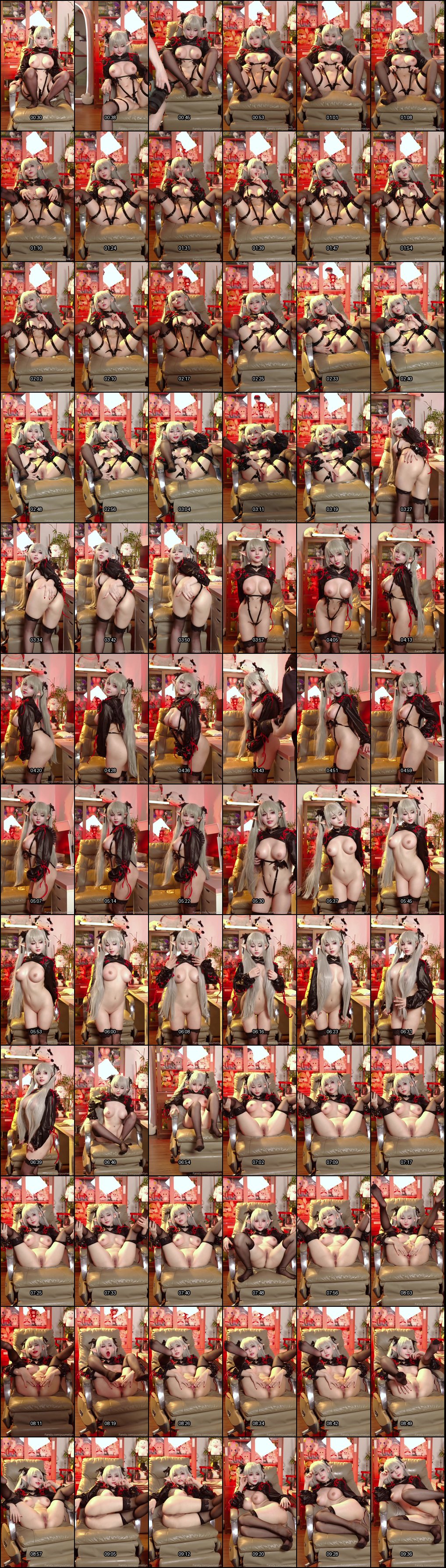 OnlyFans虞梅黑丝Cos蔚蓝档案银镜伊织