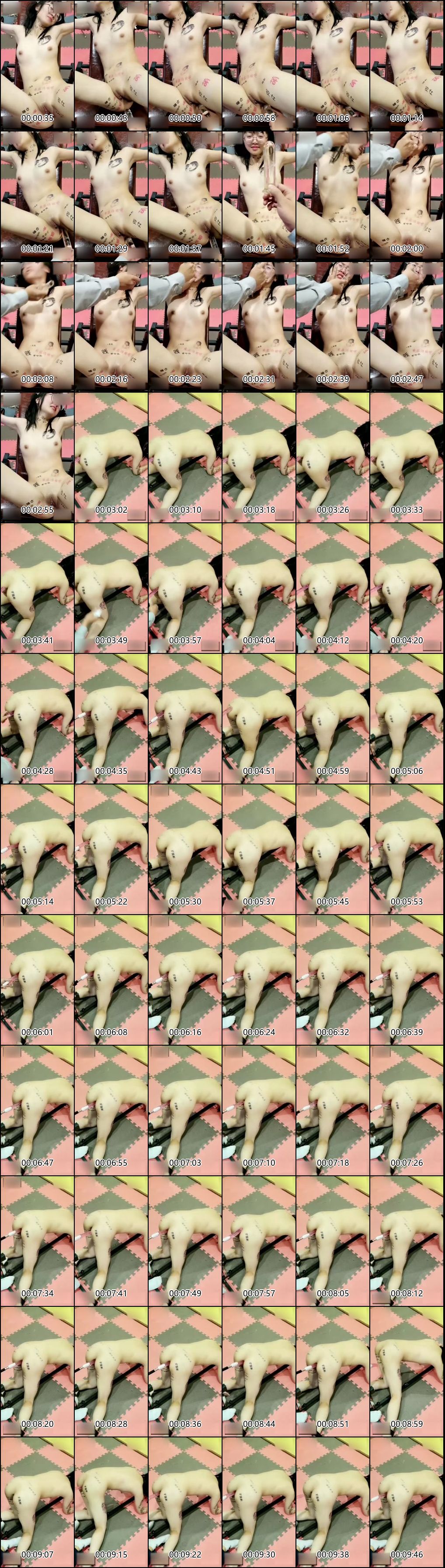 67万粉丝网红在抖音被金主绑椅子进行SM调教的惊人场景