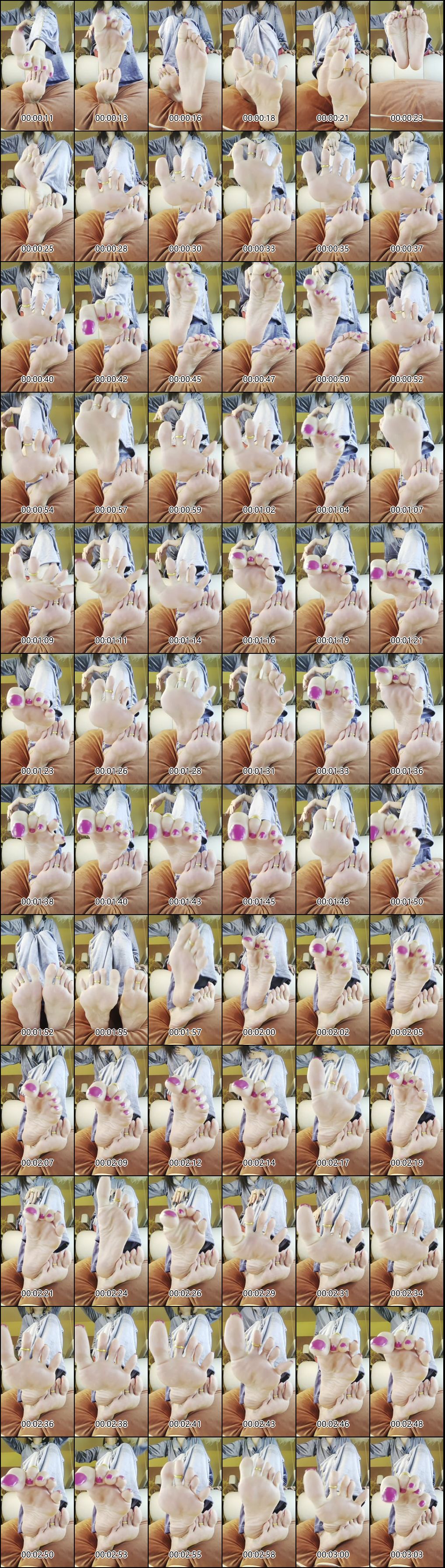 天蝎座胖虎调教合集11足膜与丝足的完美结合_9