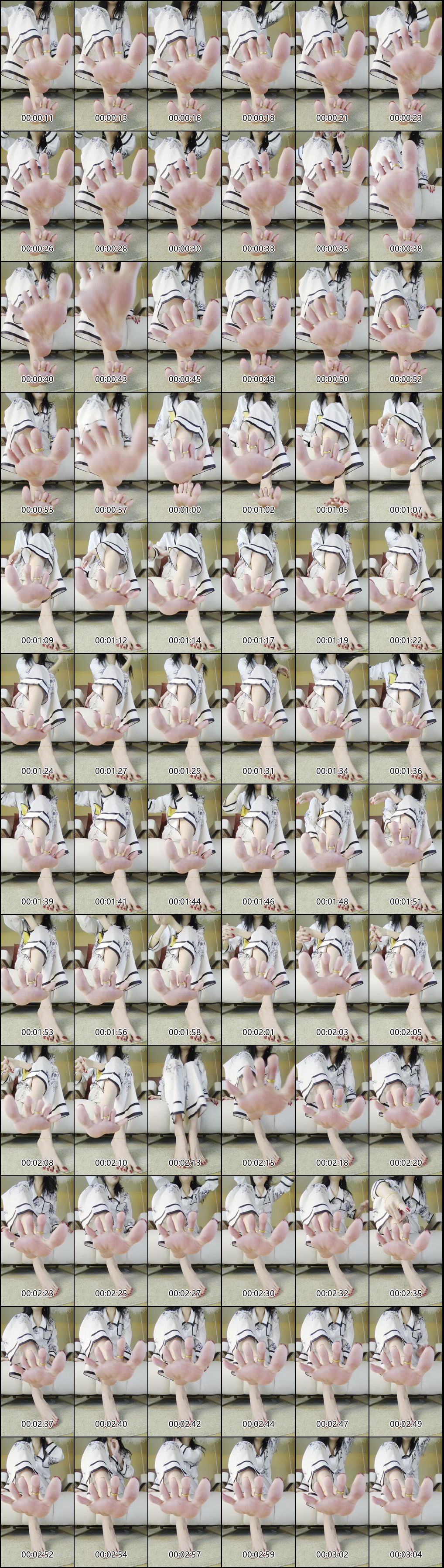 天蝎座胖虎的足交调教合集5丝足与足膜的完美结合_8