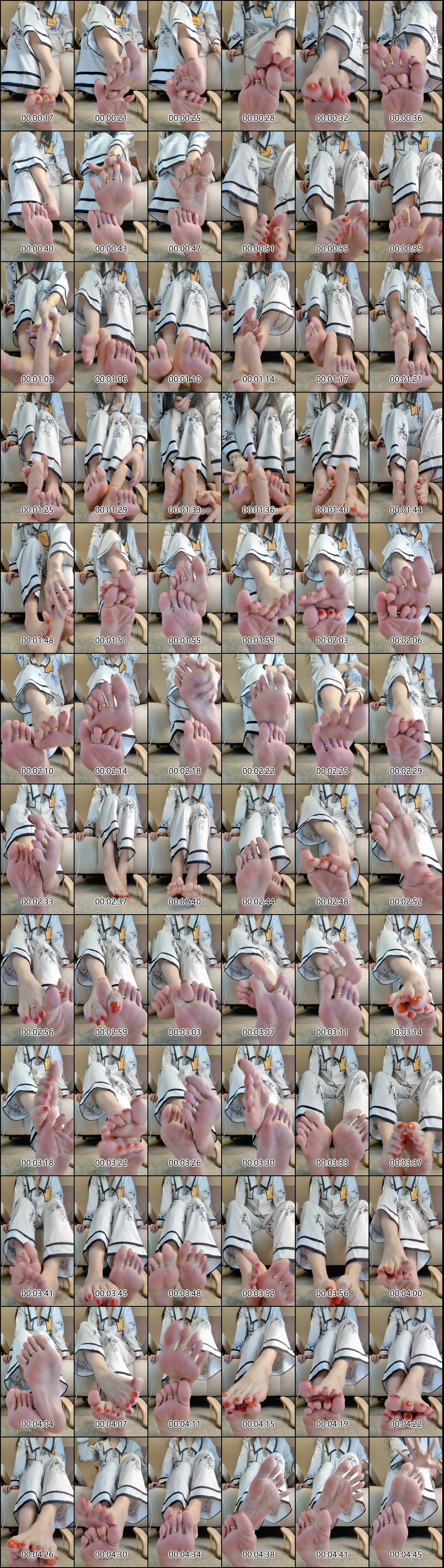 天蝎座胖虎调教合集7丝足与足膜的完美结合_4