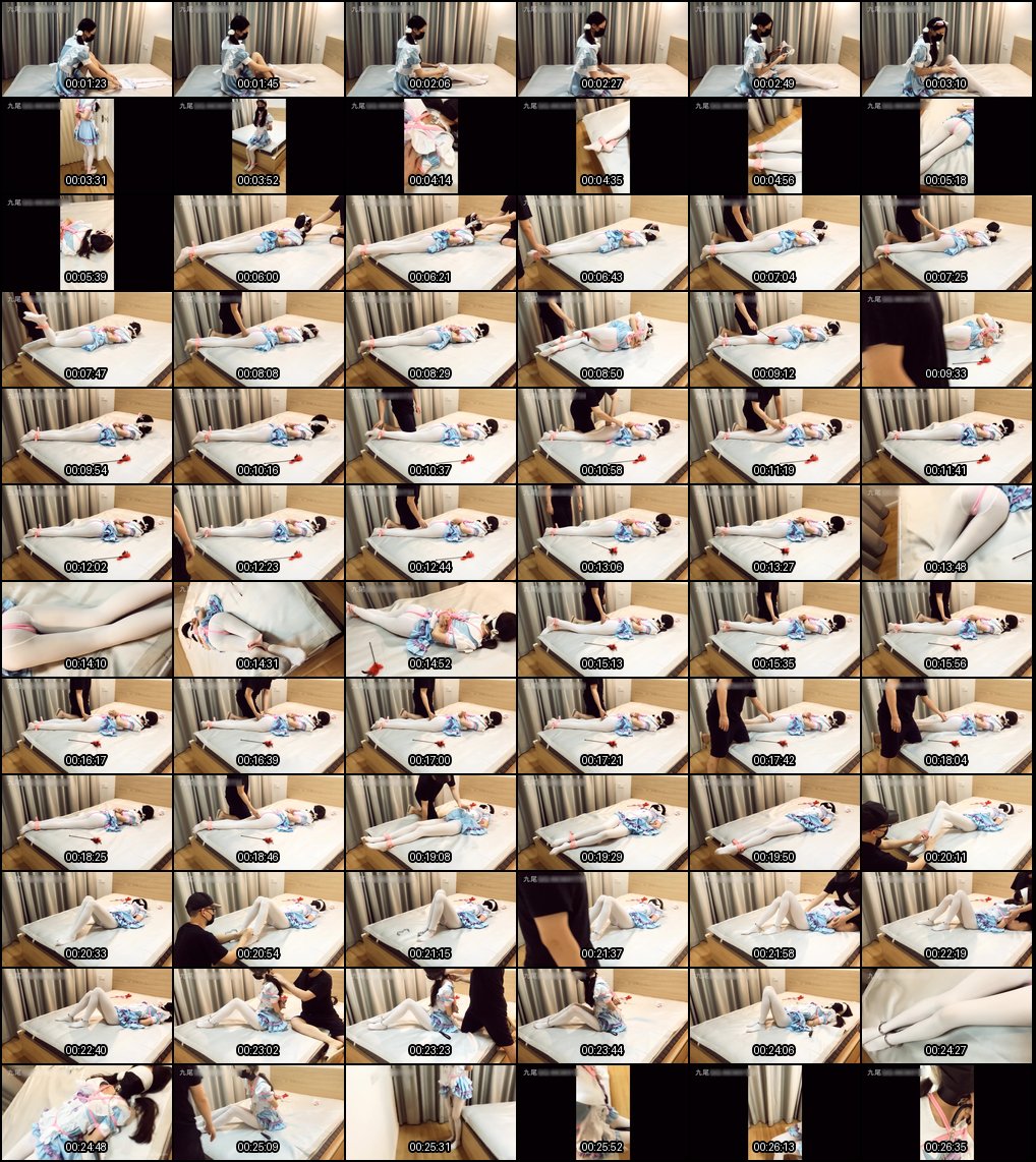 九尾少女绳艺SM调教诱惑_捆绑玩弄让你欲火焚身欲罢不能