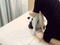 九尾少女绳艺SM调教诱惑_捆绑玩弄让你欲火焚身欲罢不能_1