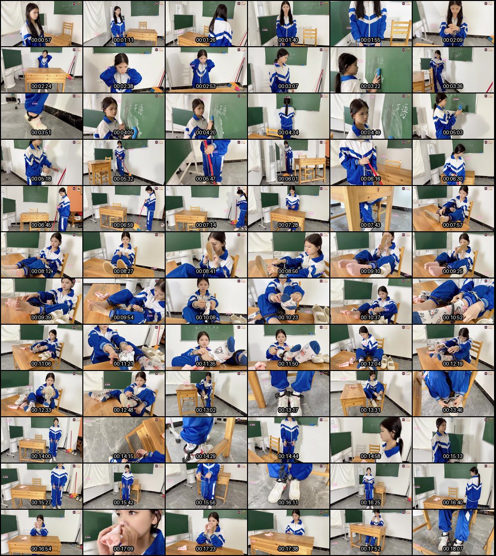 值日生戴镣铐绳艺调教_xiao素素的捆绑束缚诱惑狂欢