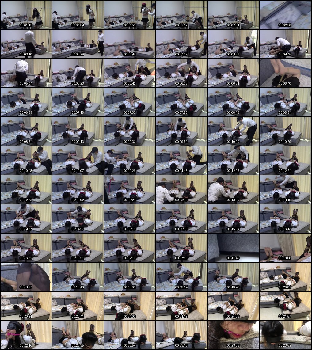 双妹绳缚调教狂欢_姐妹娇躯被绑紧_挠脚心折磨到浪叫不止