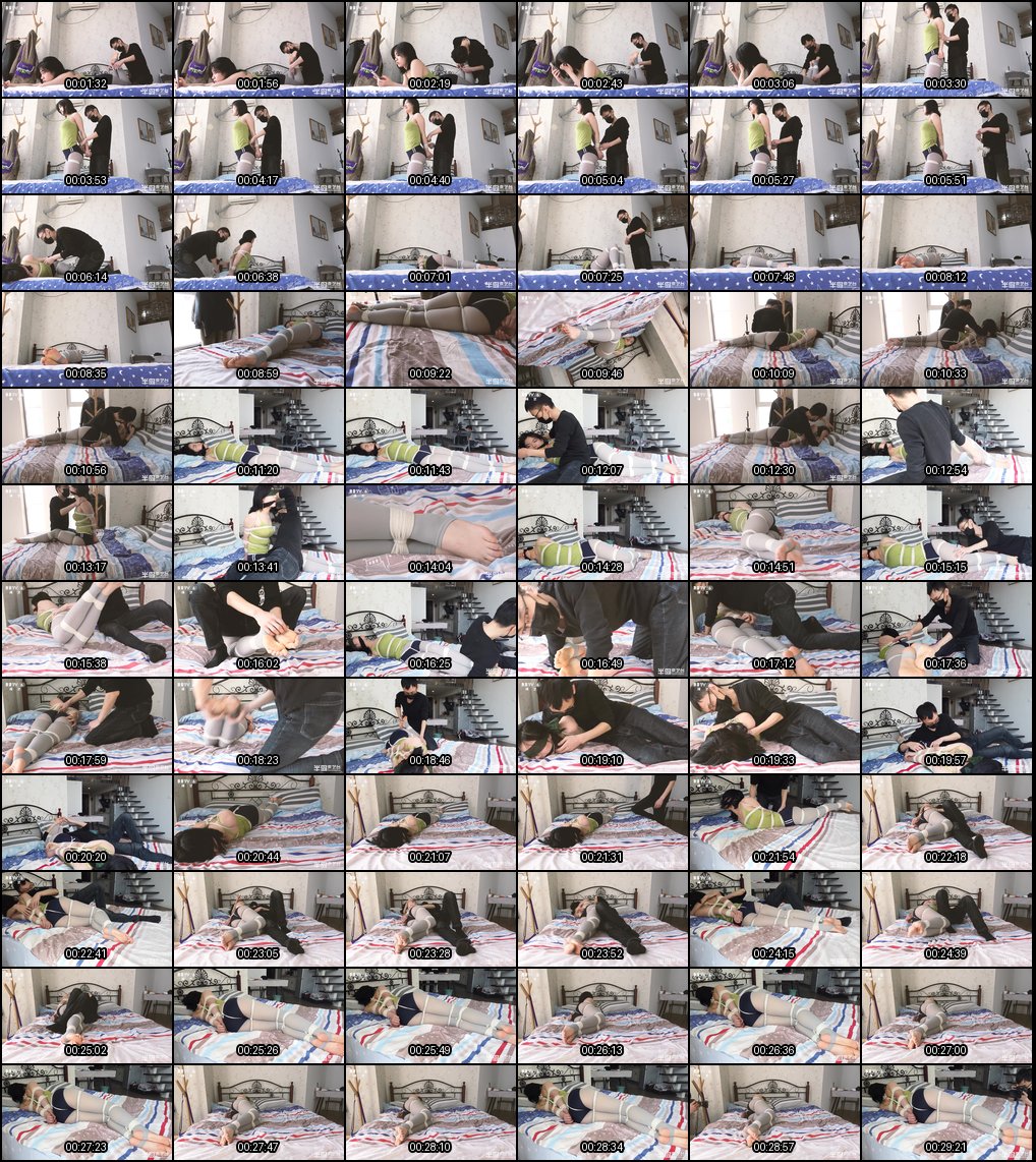 海语tki绳艺捆绑调教实录_极致束缚下的淫靡快感