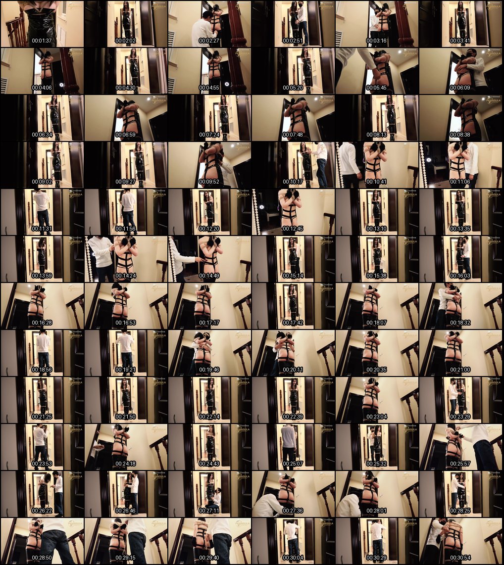 绳索紧缚娇躯狂野调教_束缚女王臣服极致SM快感