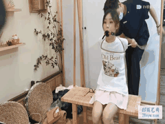 绳索紧缚极致调教_美女在束缚中呻吟求饶的狂野快感