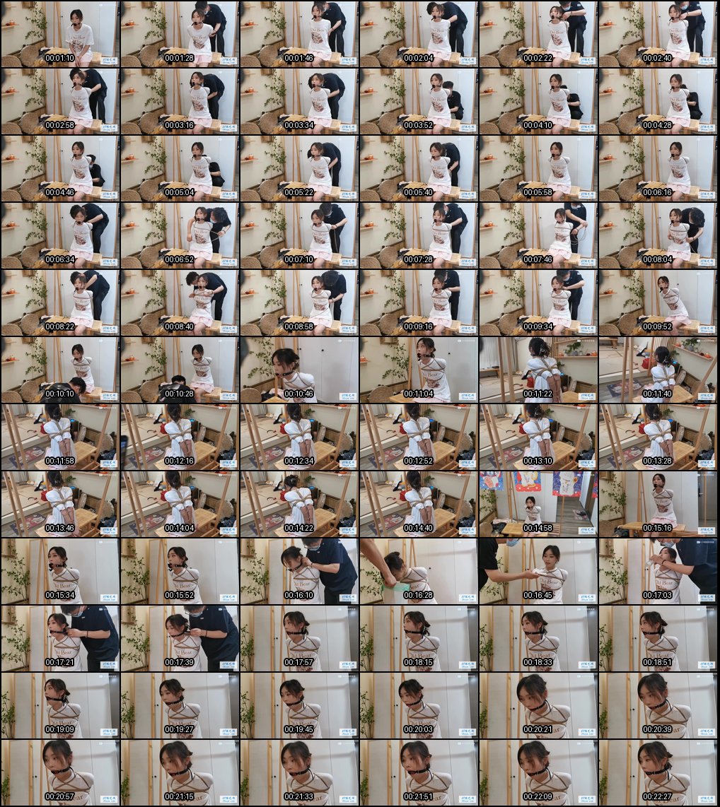 绳索紧缚极致调教_美女在束缚中呻吟求饶的狂野快感