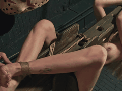 绳索紧缚极致调教_美女在束缚中颤抖呻吟的禁忌快感_1