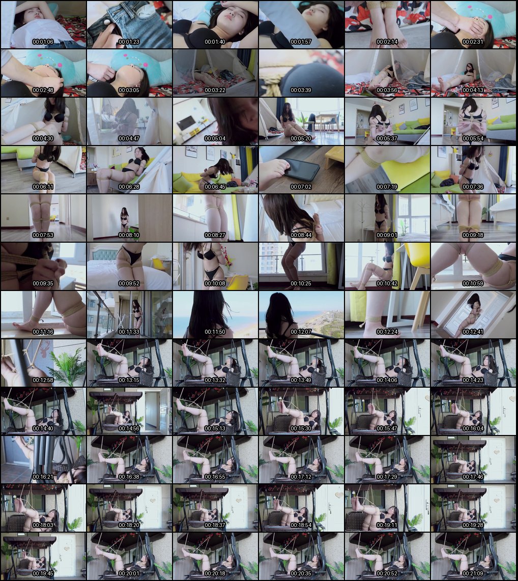 绳缚美女极致调教_捆绑束缚下的狂野呻吟与沉沦快感