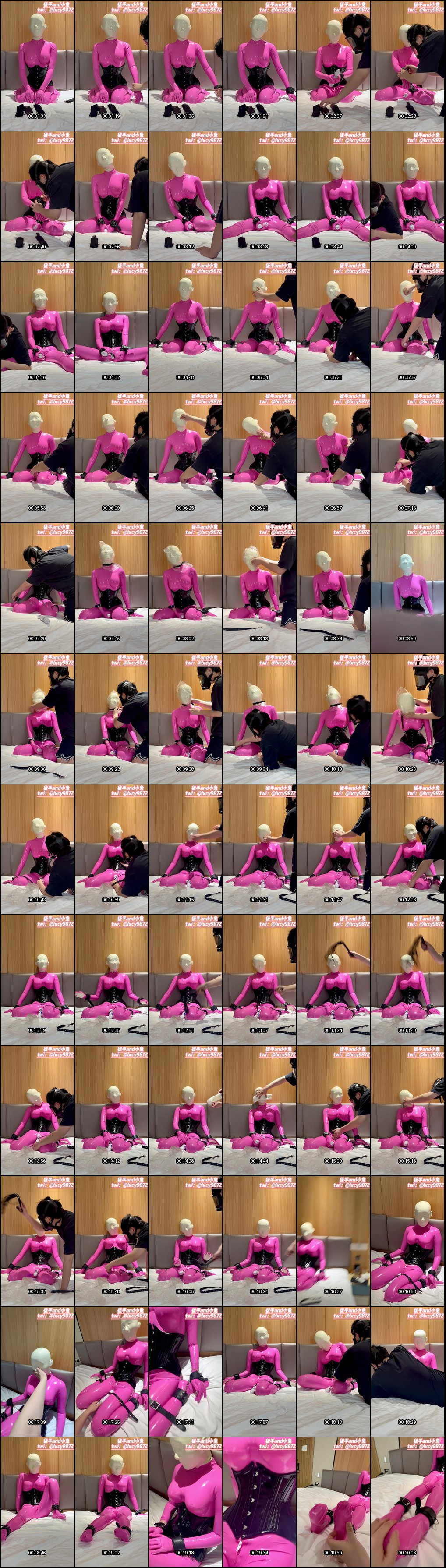 胶衣紧缚调教狂欢_徒手玩弄小兔呼吸控制_极致SM高潮征服