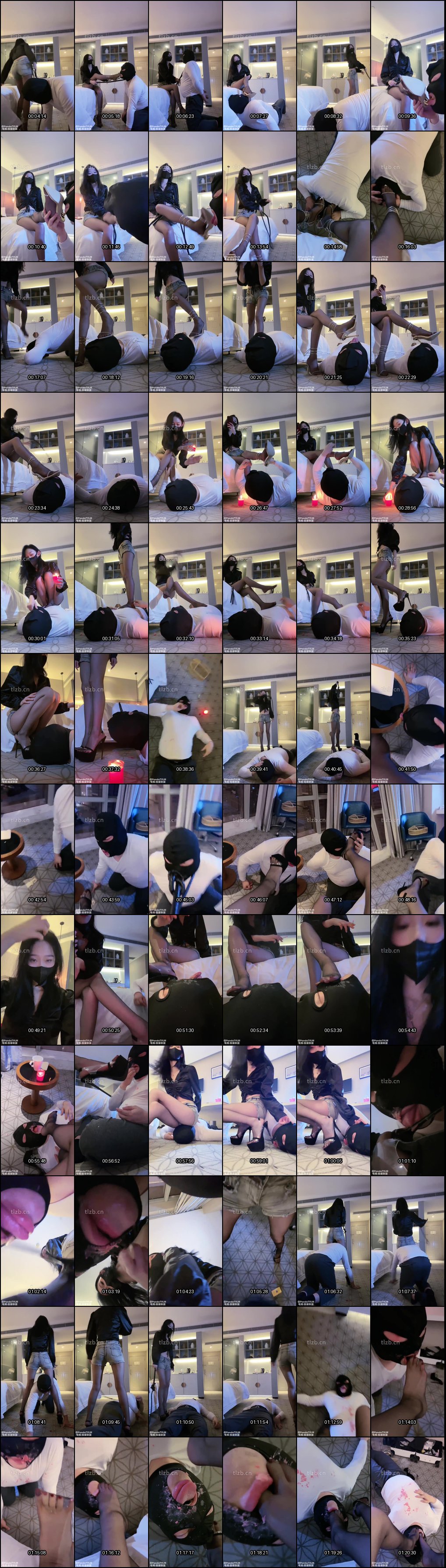 陈莹斯女王直播调教男奴_高跟鞋踩踏舔脚狂野SM_欲火焚身无法自拔