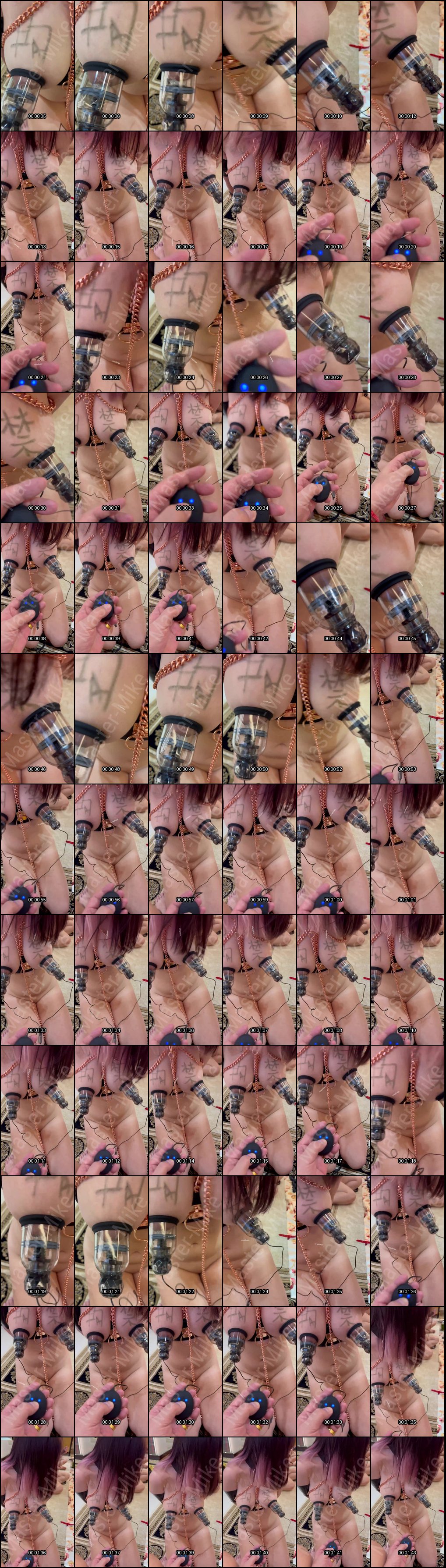 Master Mike大神1V6重度调教_性虐多P饲养大奶女奴视频合集88部_13