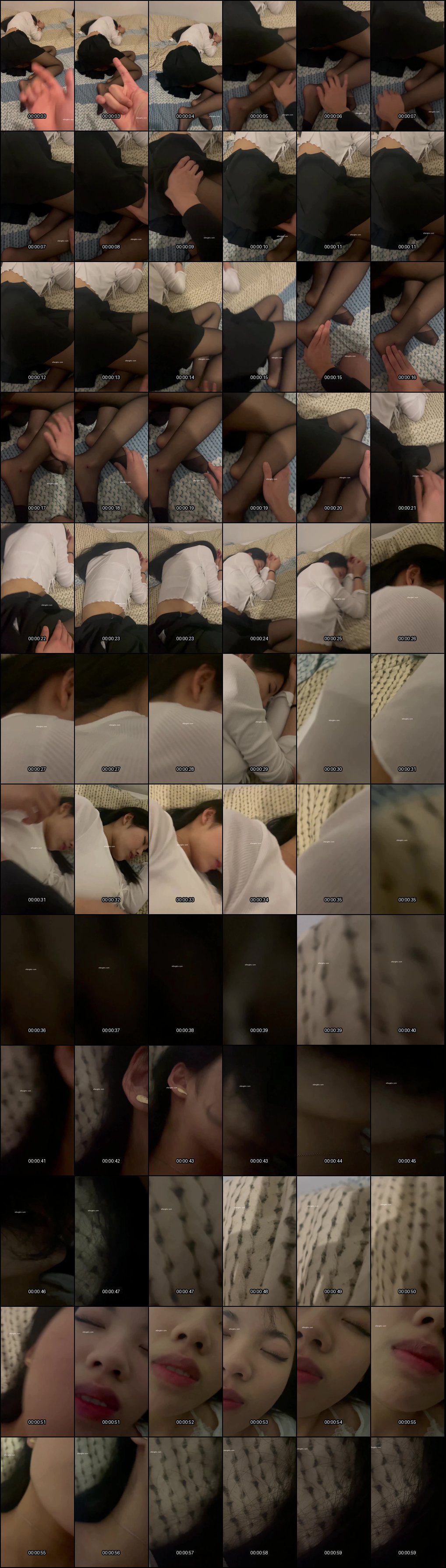 下药迷晕黑丝美女_各种物件尽情塞入私处_随意玩弄