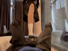 上学洛丽塔少女的白袜丝袜足交踩踏诱惑合集