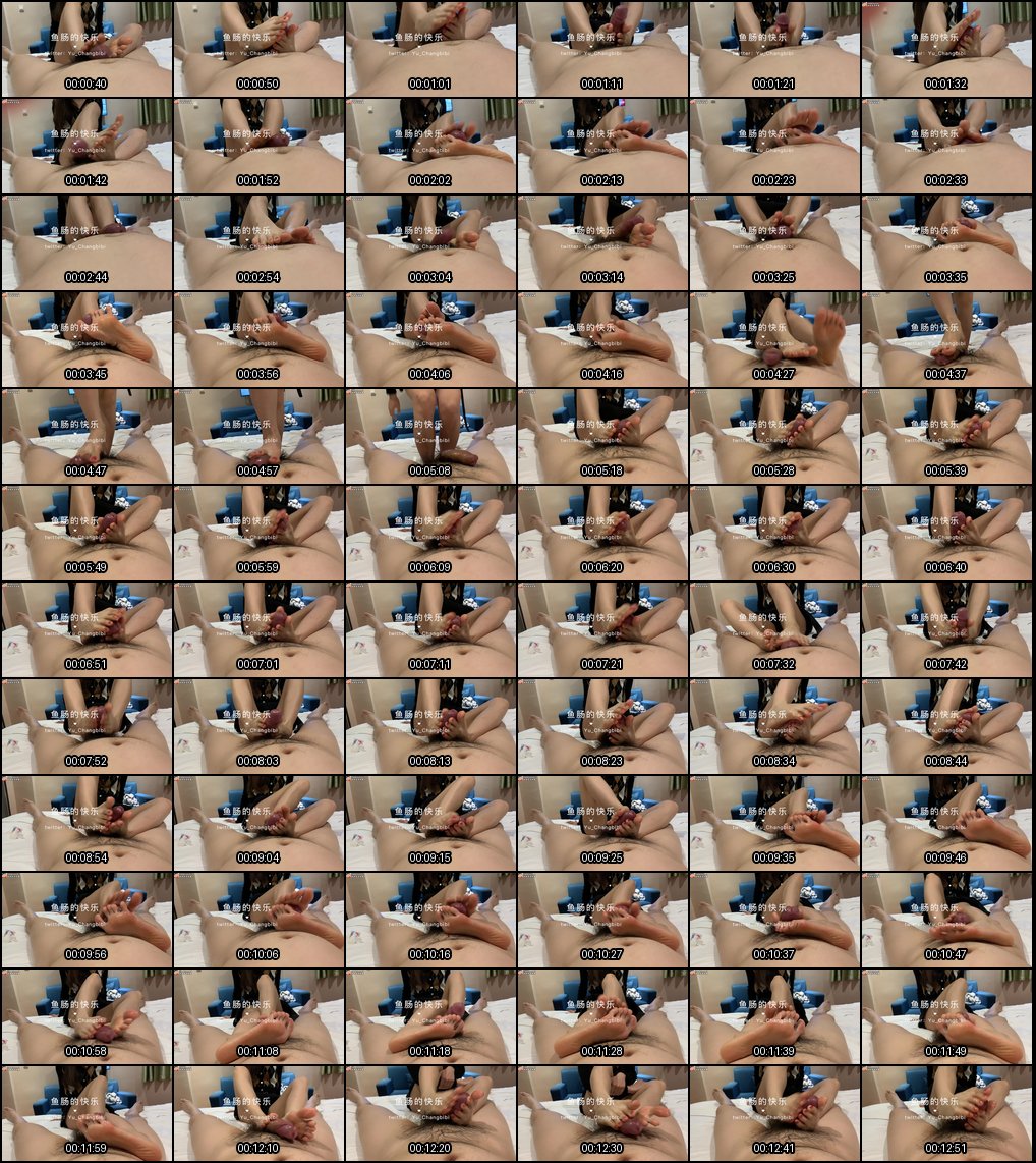 经典丝足系列3_鱼肠的快乐 - 足控足交女S诱惑