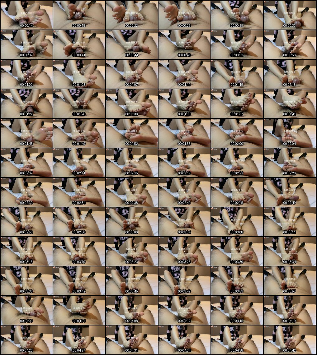 经典丝足鱼肠的快乐系列3_足控足交女S诱惑大放送