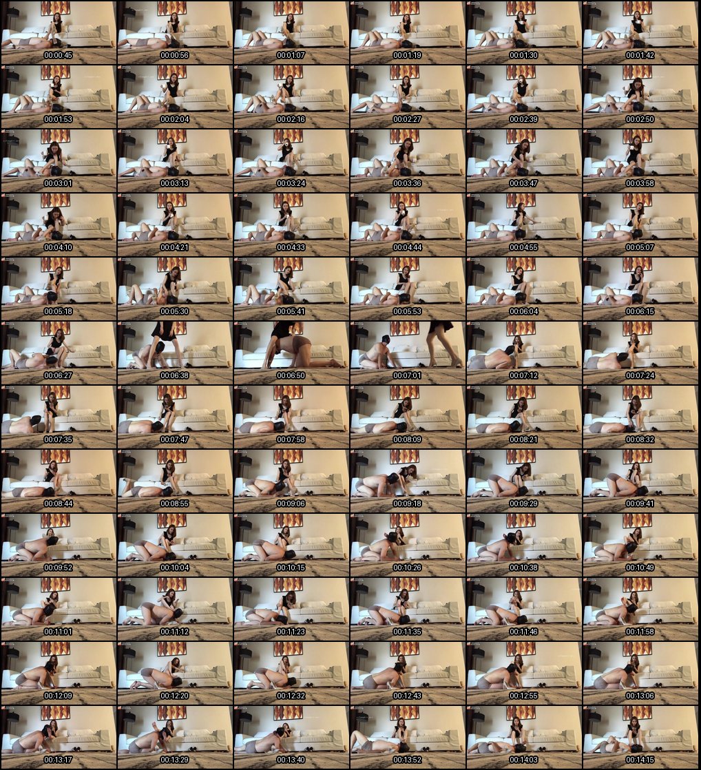 肉丝高跟踩踏调教_纯舔脚与舔鞋的极致足控诱惑