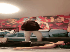 ROro与丸子双主调教激情SM玩法