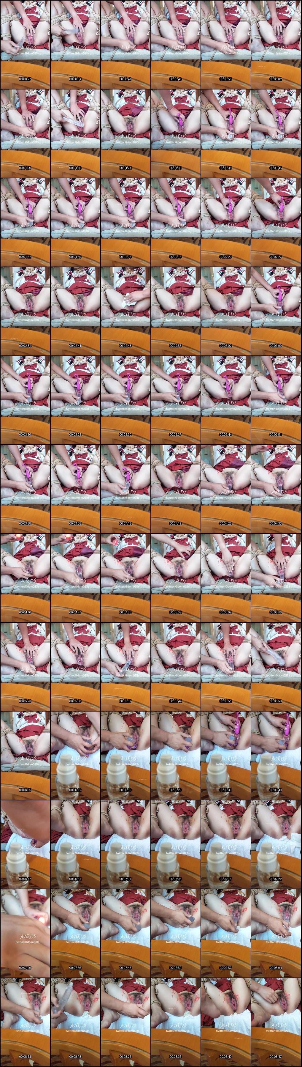 永夜DS dom023s_调教萝莉母狗拳交喷水双穴轮插高潮