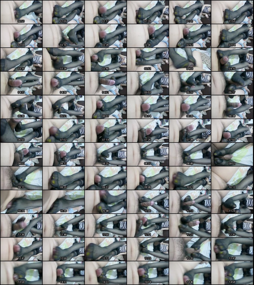 长腿丝袜女神呆呆足交合集_可爱黄指甲黑丝诱惑玩弄