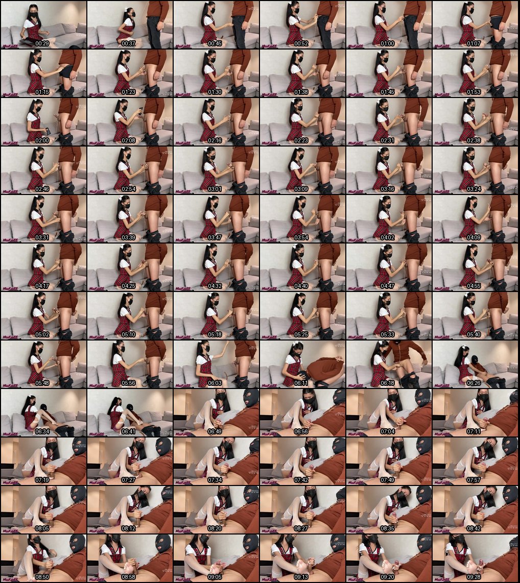 长腿女王MissKsiaBB JK白丝足交调教贱狗丝足全集 45部24G