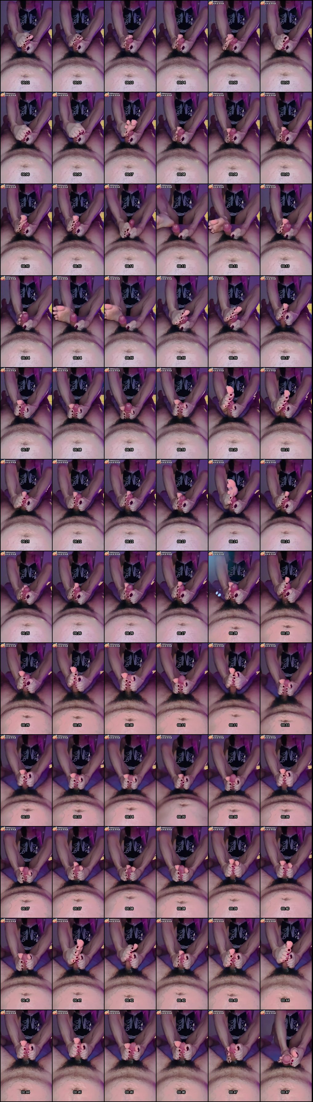 丝足恋足极致榨精，谁看了不心痒难耐？