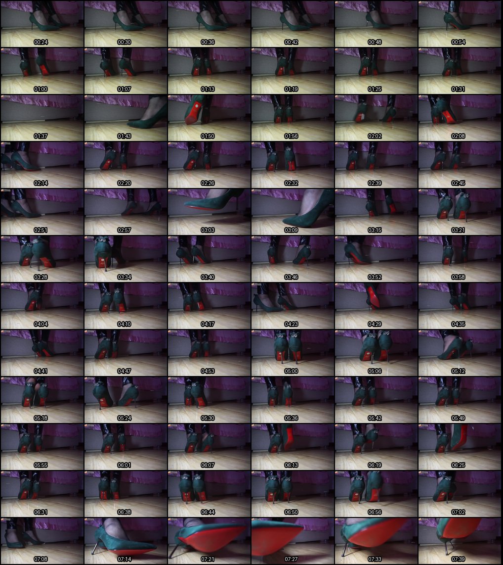 丝足高跟鞋诱惑：素人恋足足秀大放送