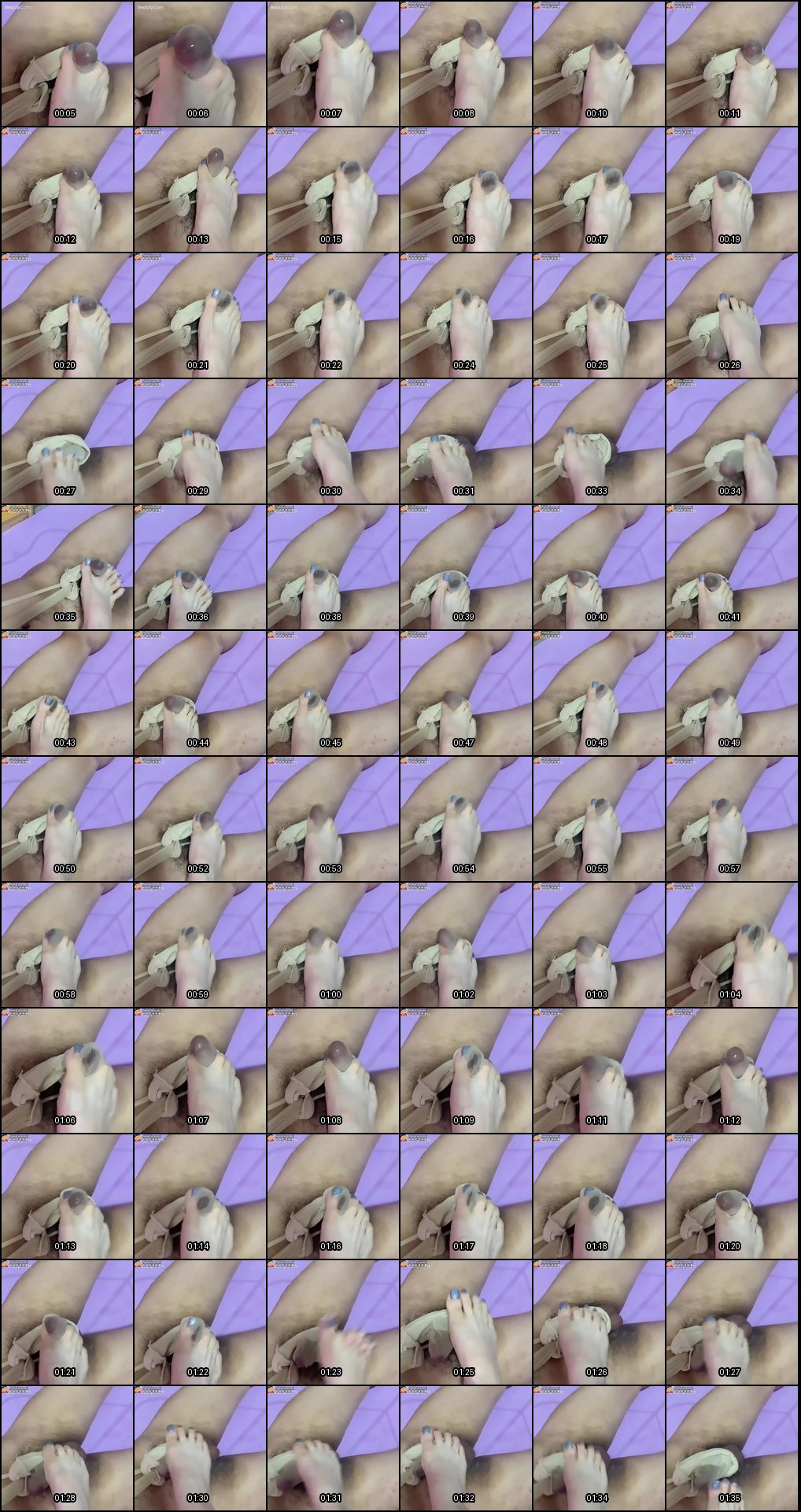 兮莫丝足调教：恋足榨精极致诱惑