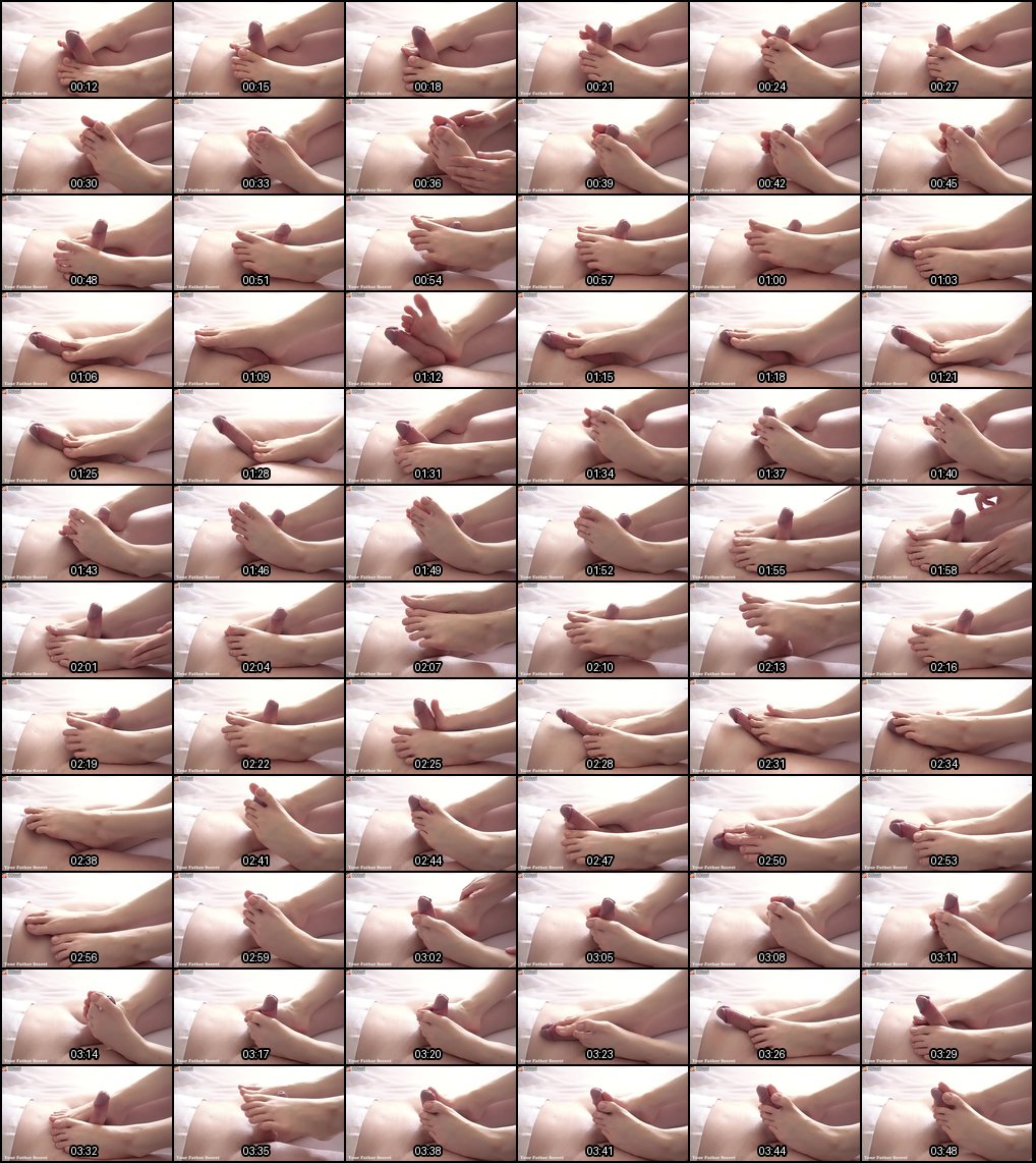 女友丝足恋物诱惑：嫩白美脚榨精到极致高潮！