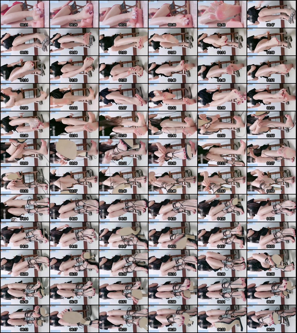 小姨子臭脚丫丝足诱惑：榨精足交狂欢！