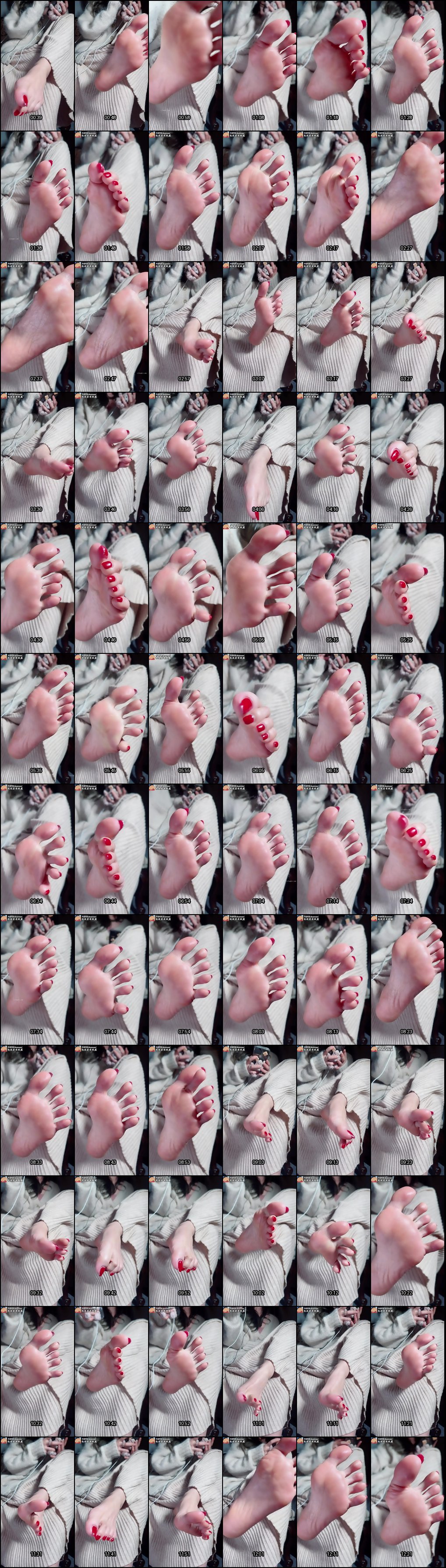 绝美丝足视角诱惑，这双完美玉足你给几分？