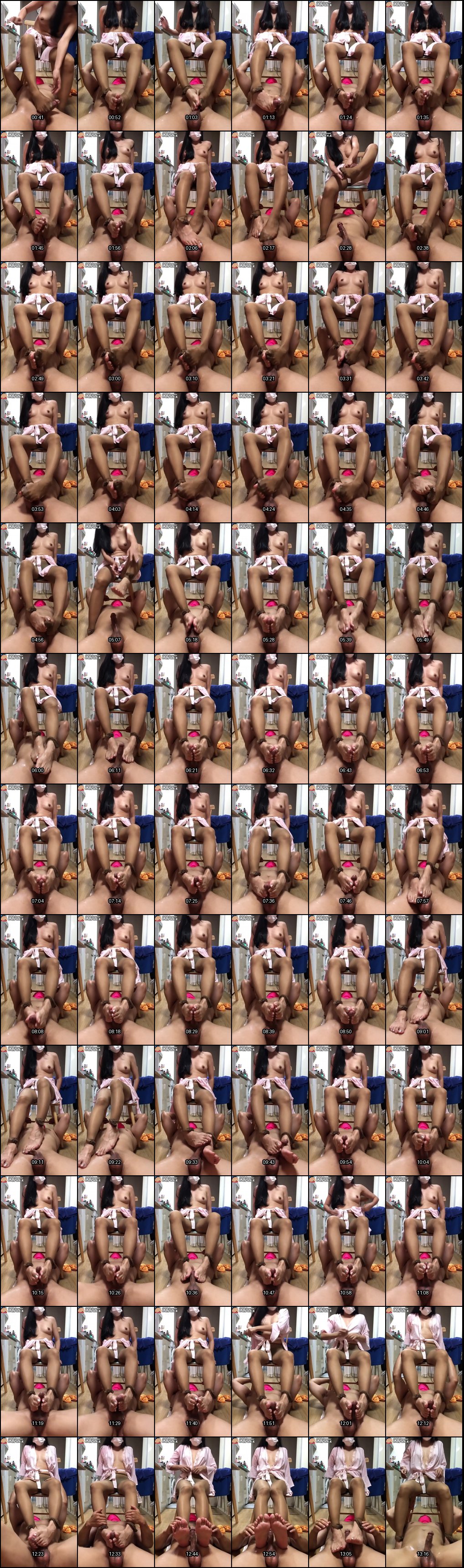 韩国女王丝足榨精！男M被足射高潮，太刺激了狠狠撸